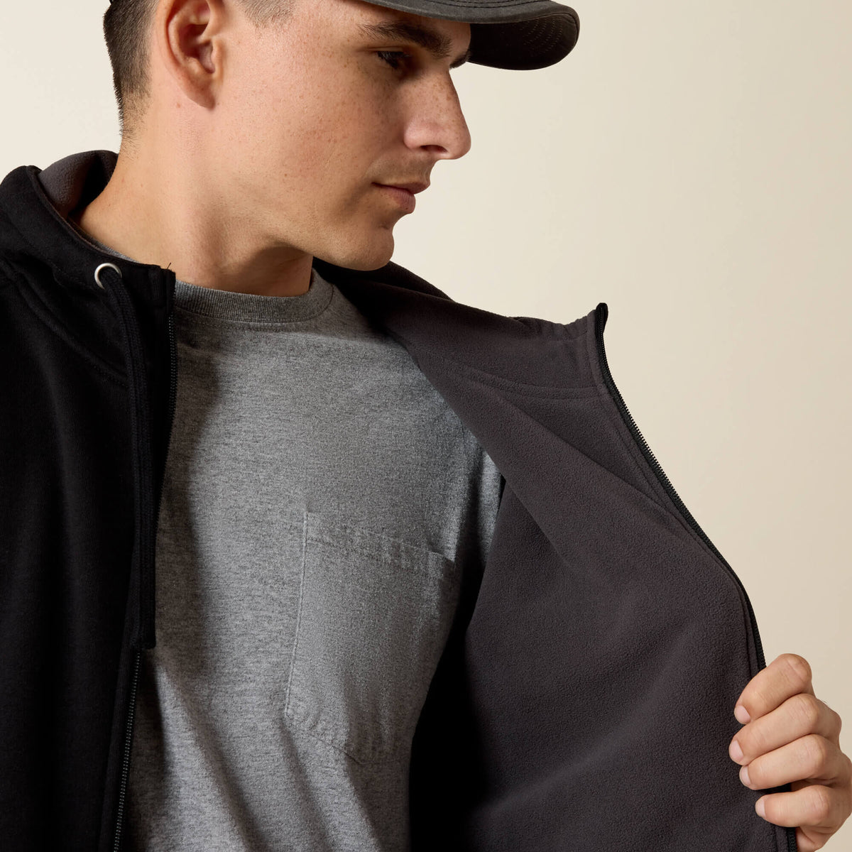 Ariat Hot Sale Rebar All-Weather Full Zip Hoodie
