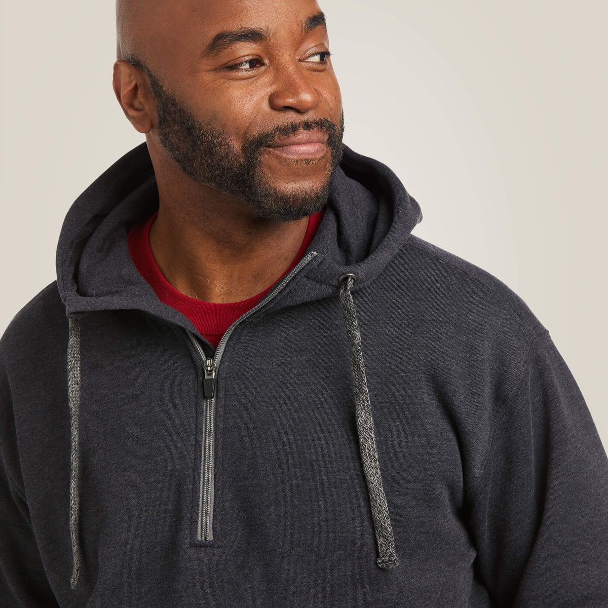 Ariat Featured Rebar Workman 1/4 Zip Hoodie