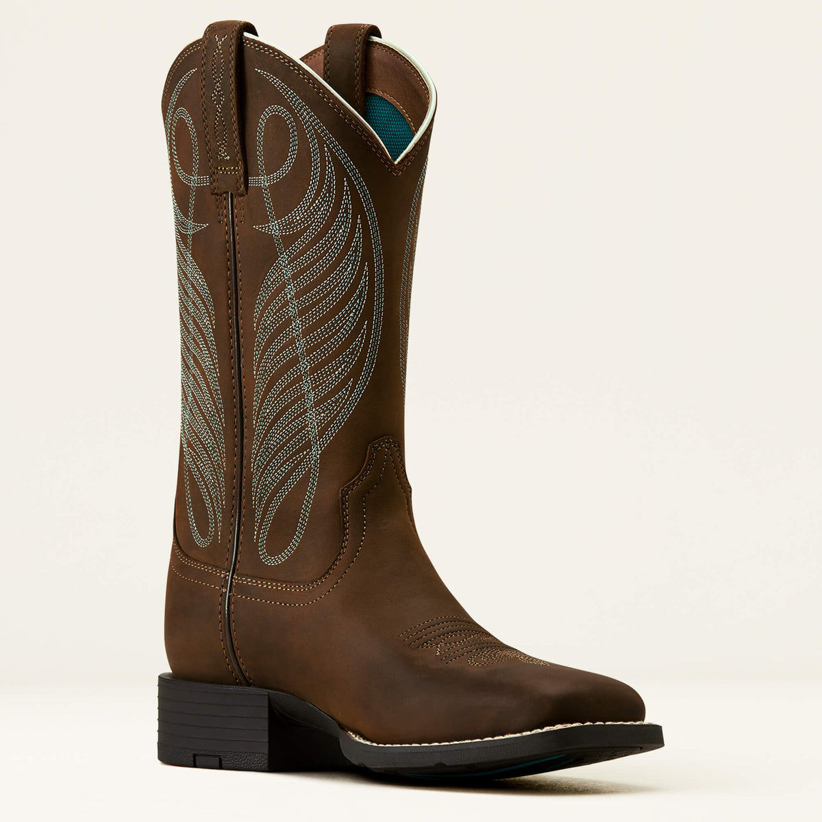 Ariat Signature Round Up Wide Square Toe Western Boot