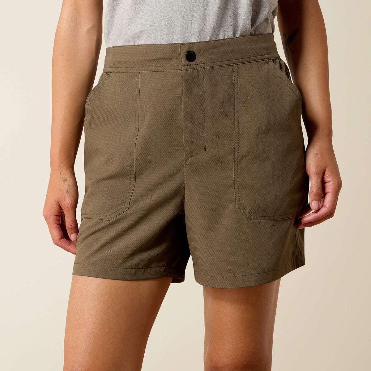 Ariat Premium Rebar Perfect Rise Workflow Ultralight 5" Shorts