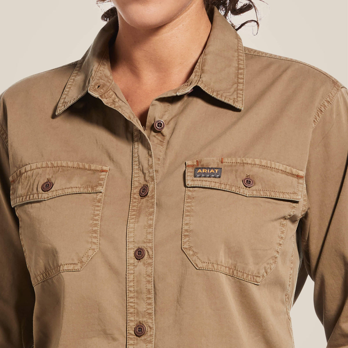 Ariat Hot Sale Rebar Washed Twill Work Shirt