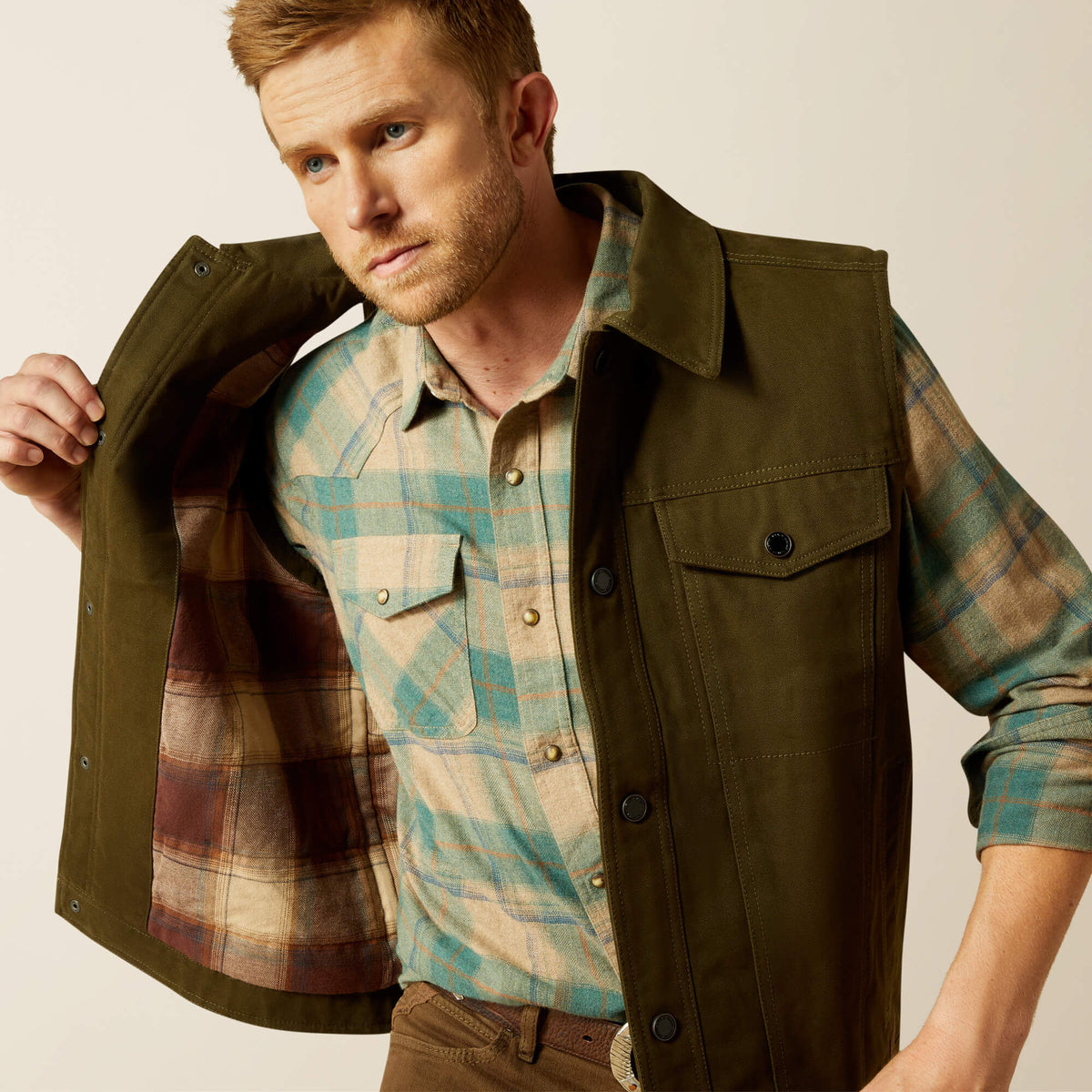 Ariat Premium Canvas Rancher Vest
