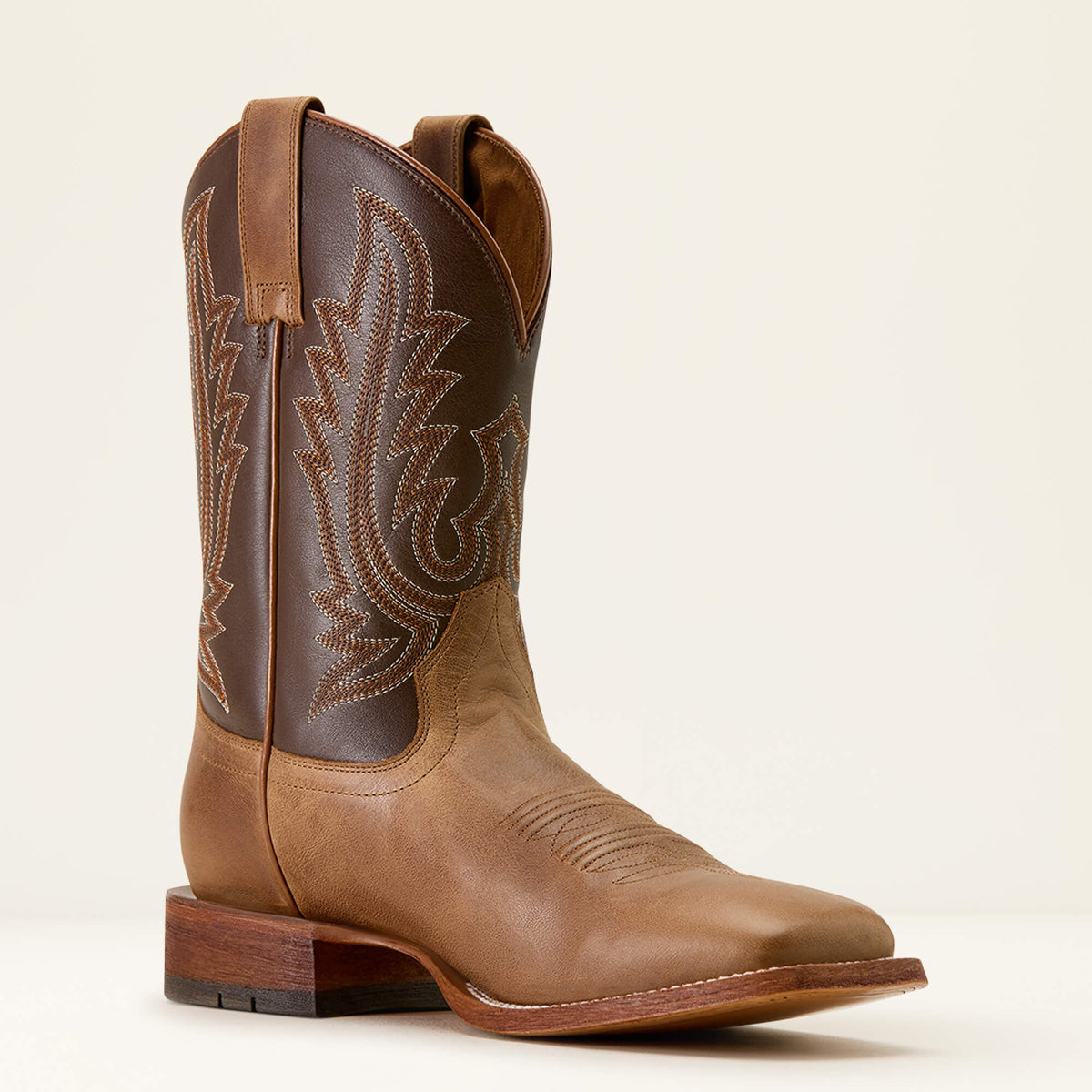Ariat Trusted County Roads Wide Square Toe Cowboy Boot