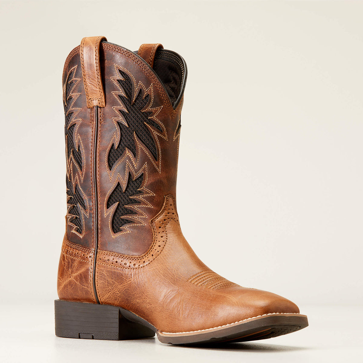 Ariat Essential Sport Cool VentTEK Wide Square Toe Cowboy Boot