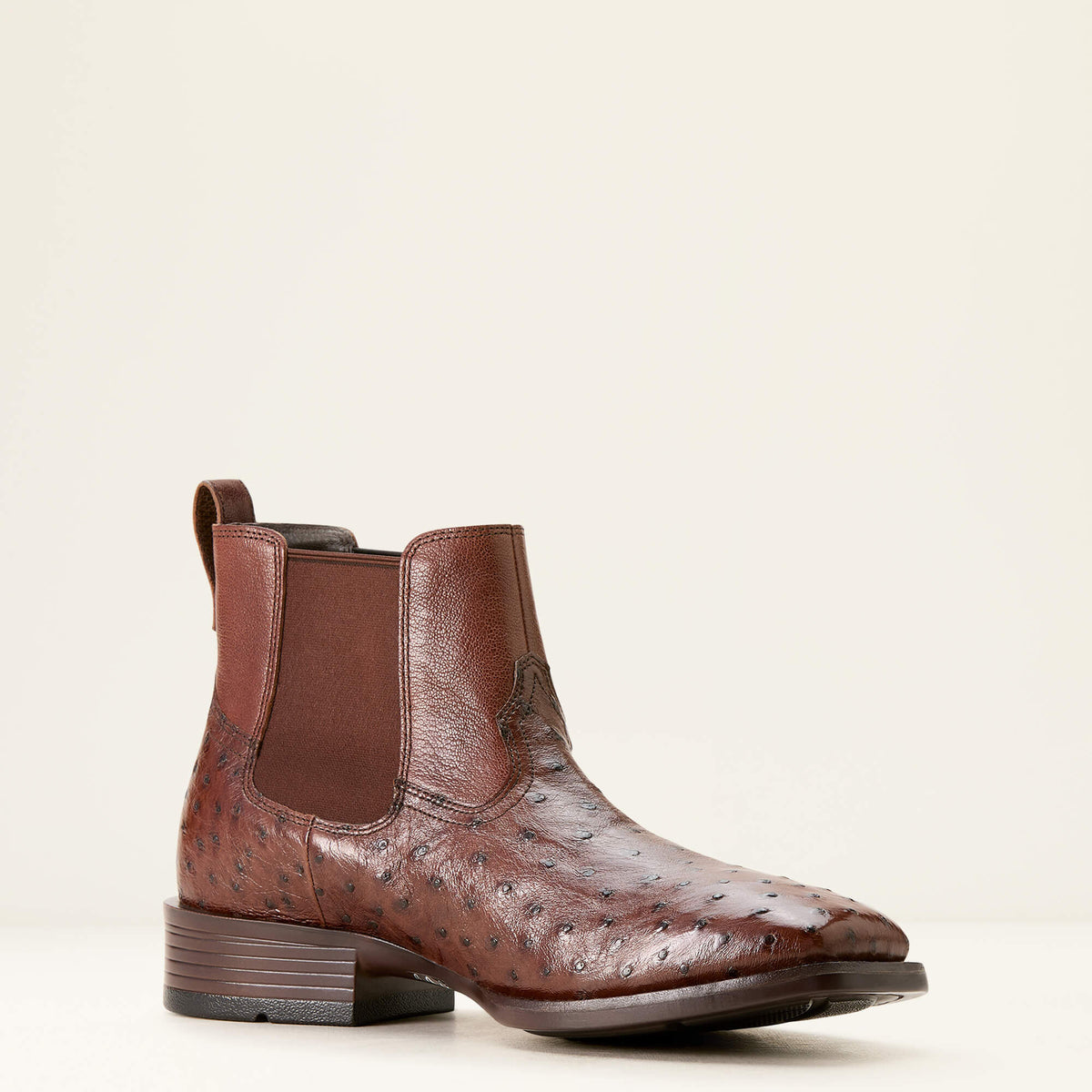 Ariat Discount Booker Chelsea Wide Square Toe Western Boot