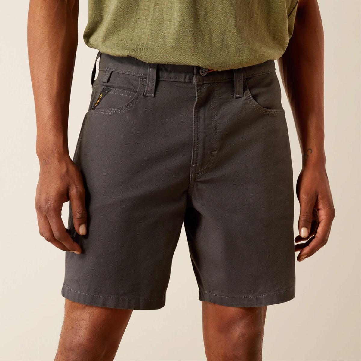 Ariat Hot Sale Rebar DuraStretch Made Tough 8" Short