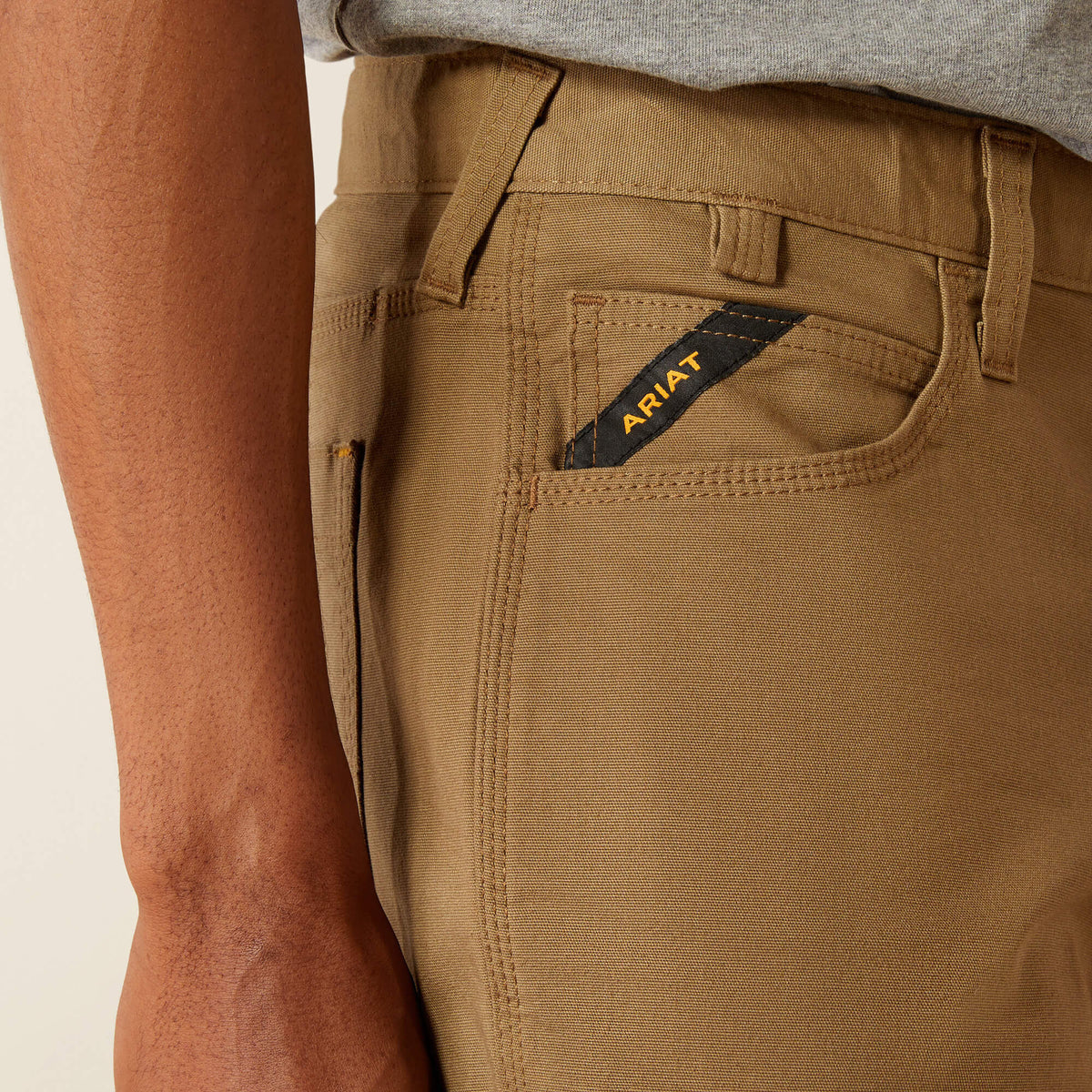 Ariat Quality Rebar DuraStretch Made Tough 8" Short