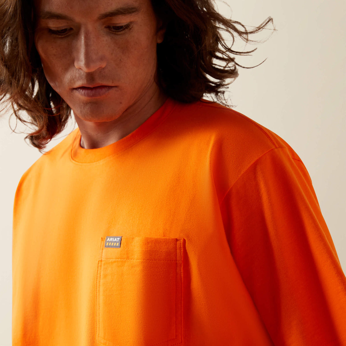 Ariat Quality Rebar Cotton Strong Standard Pocket T-Shirt