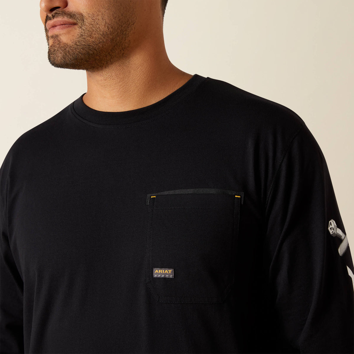 Ariat Classic Rebar Workman Bolt Skull T-Shirt