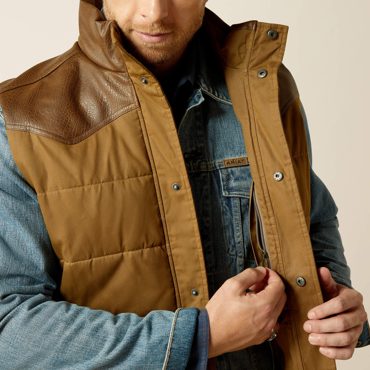 Ariat New Western Quilted Vest