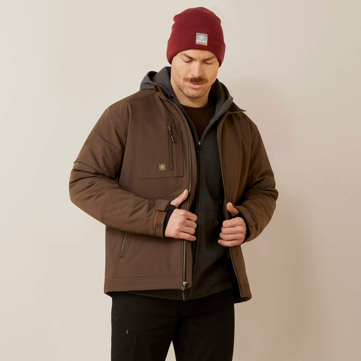 Ariat Popular Rebar DriTEK DuraStretch Insulated Jacket