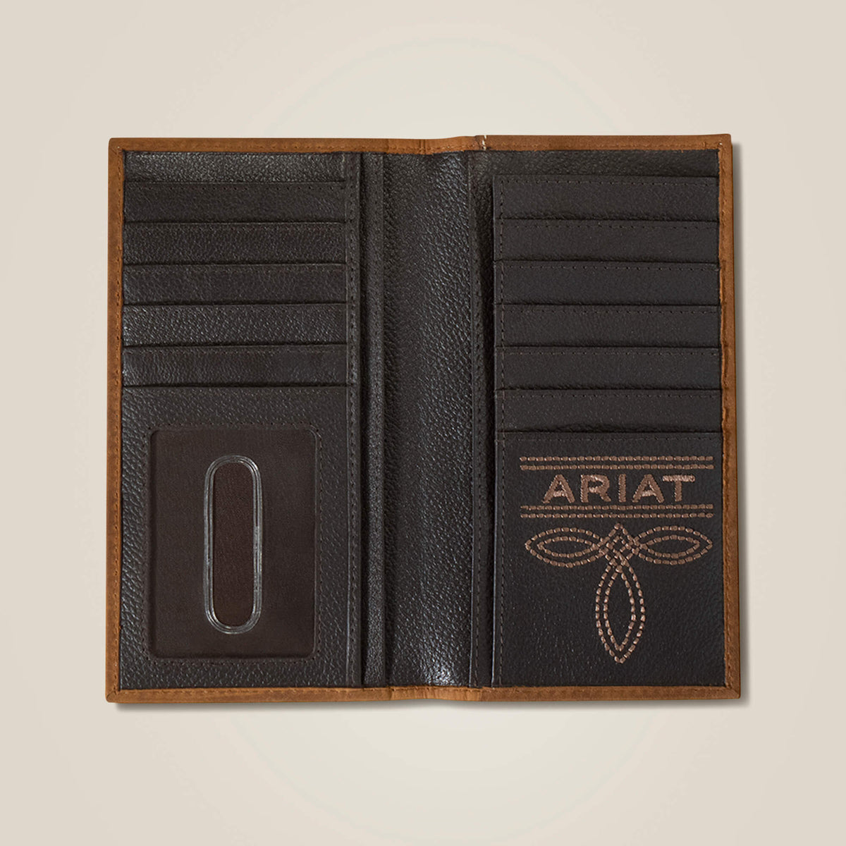 Ariat Recommended Flag Shield Rodeo Wallet