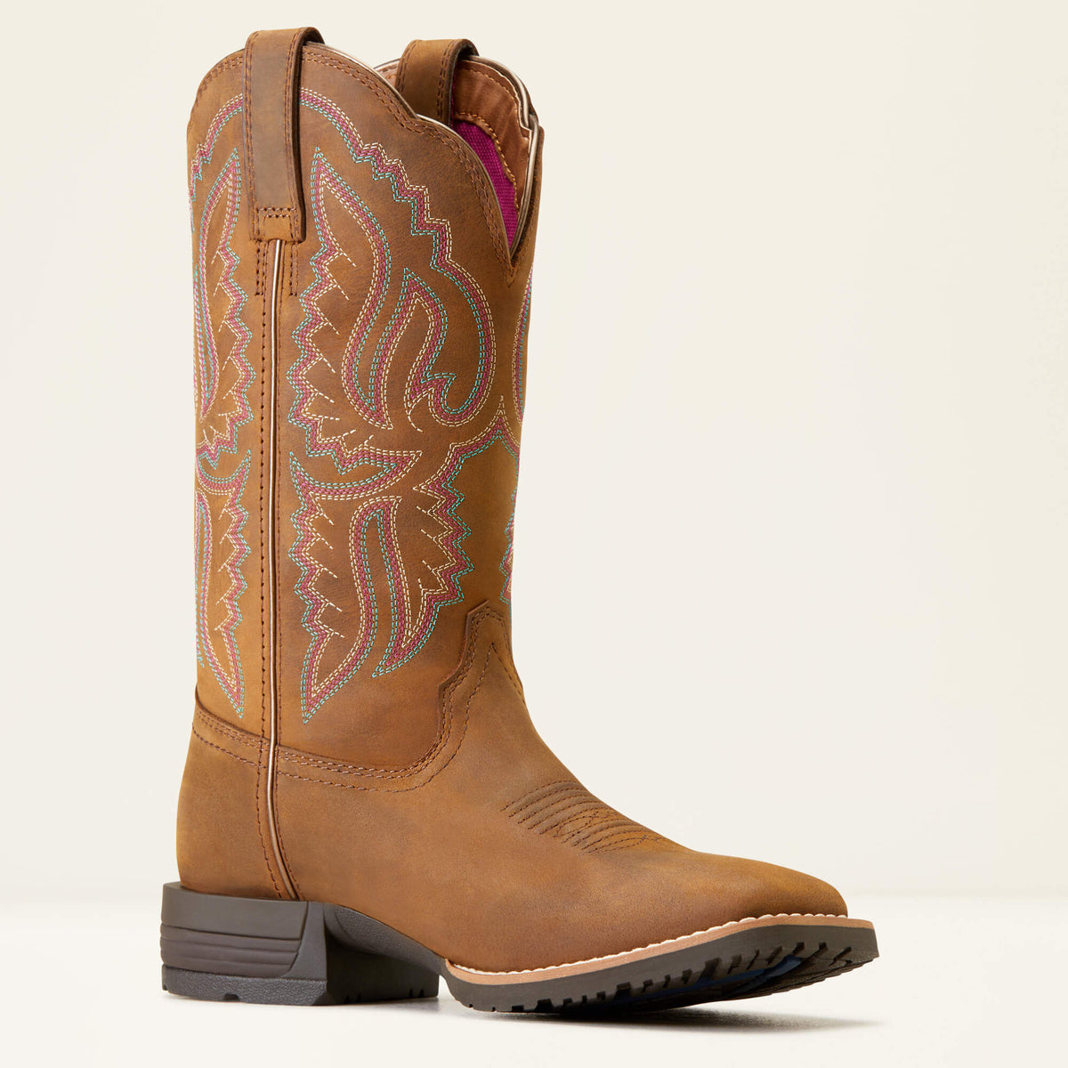 Ariat Hot Sale Hybrid Ranchwork Wide Square Toe Western Boot