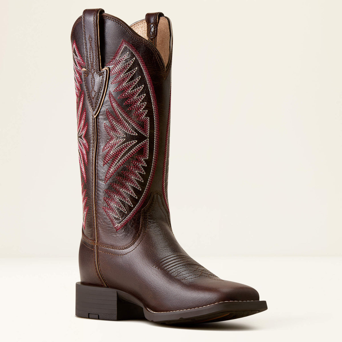 Ariat Essential Round Up Ruidoso Wide Square Toe Western Boot