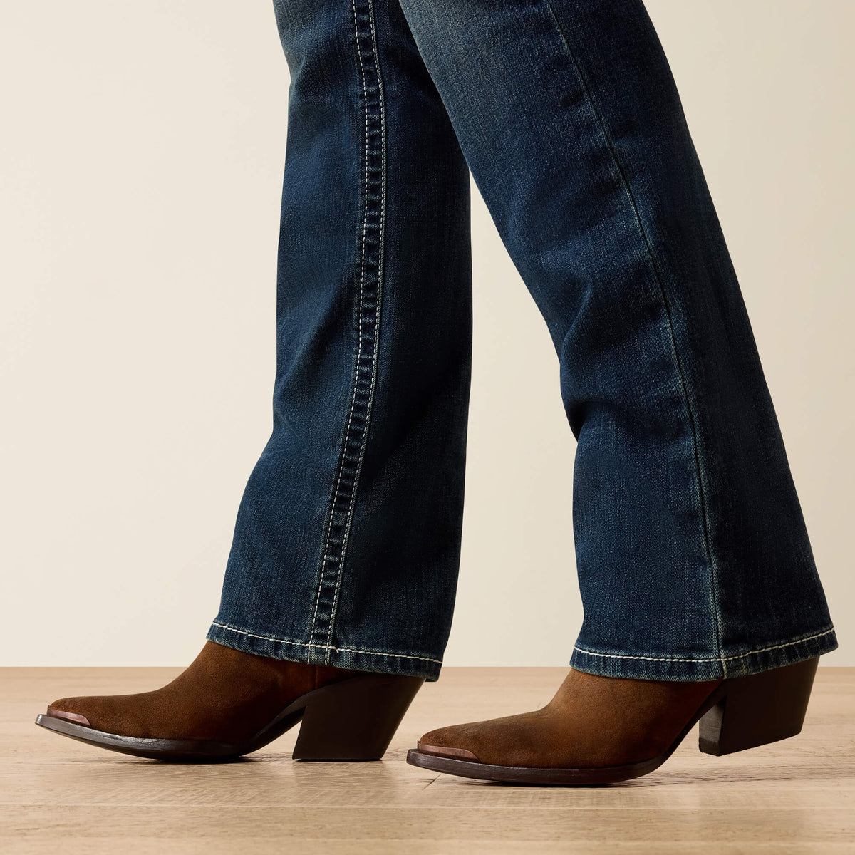 Ariat Everyday R.E.A.L. Mid Rise Stretch Icon Stackable Straight Leg Jean