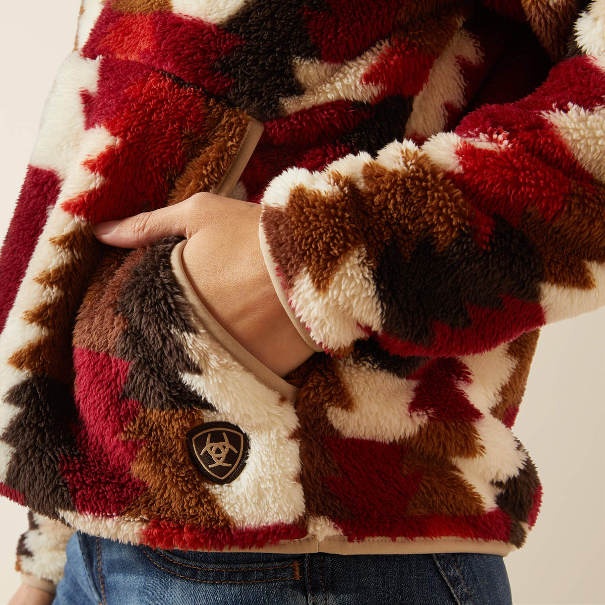 Ariat Everyday Berber Snap Front Sweatshirt