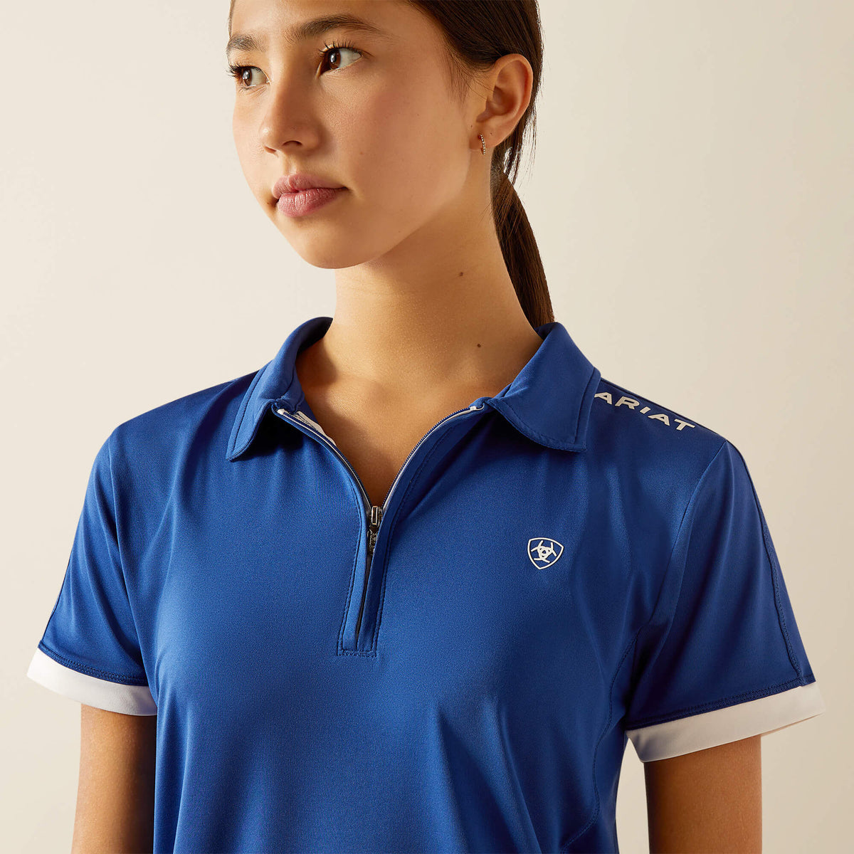 Ariat Quality Bandera Team 1/4 Zip Polo