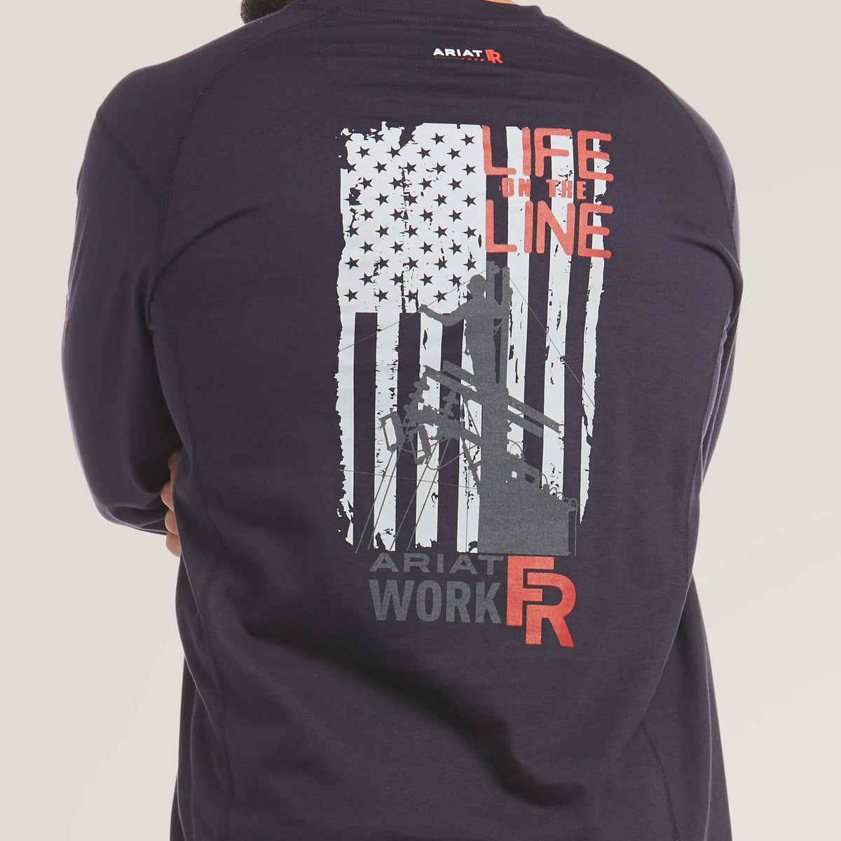 Ariat Deals FR Air Life on the Line Graphic Top