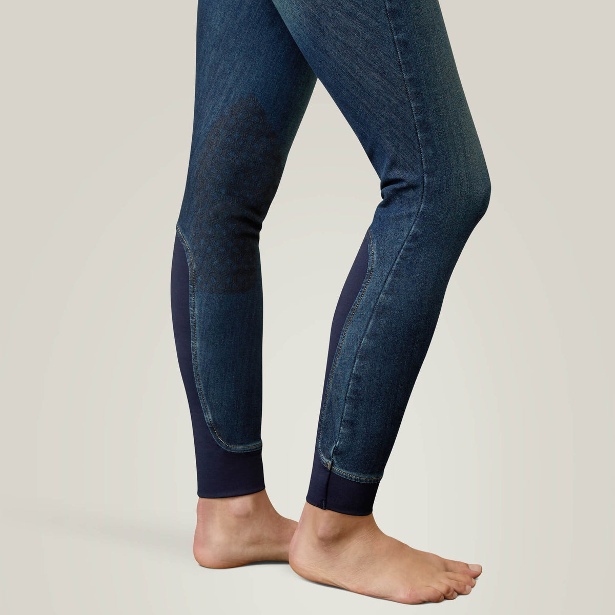 Ariat Premium Halo Denim Knee Patch Breech