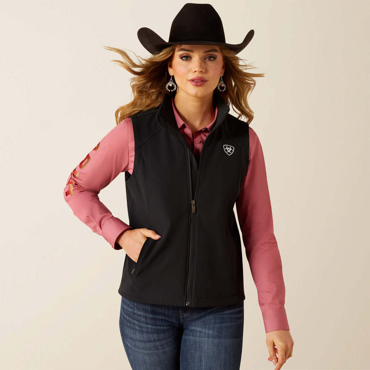 Ariat Smart Buy Ariat Logo Softshell Vest