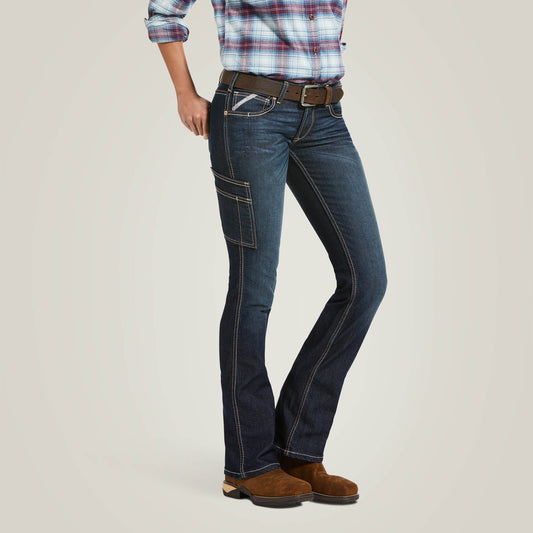 Ariat Special Offer Rebar MR DuraStretch Riveter Boot Cut Jean