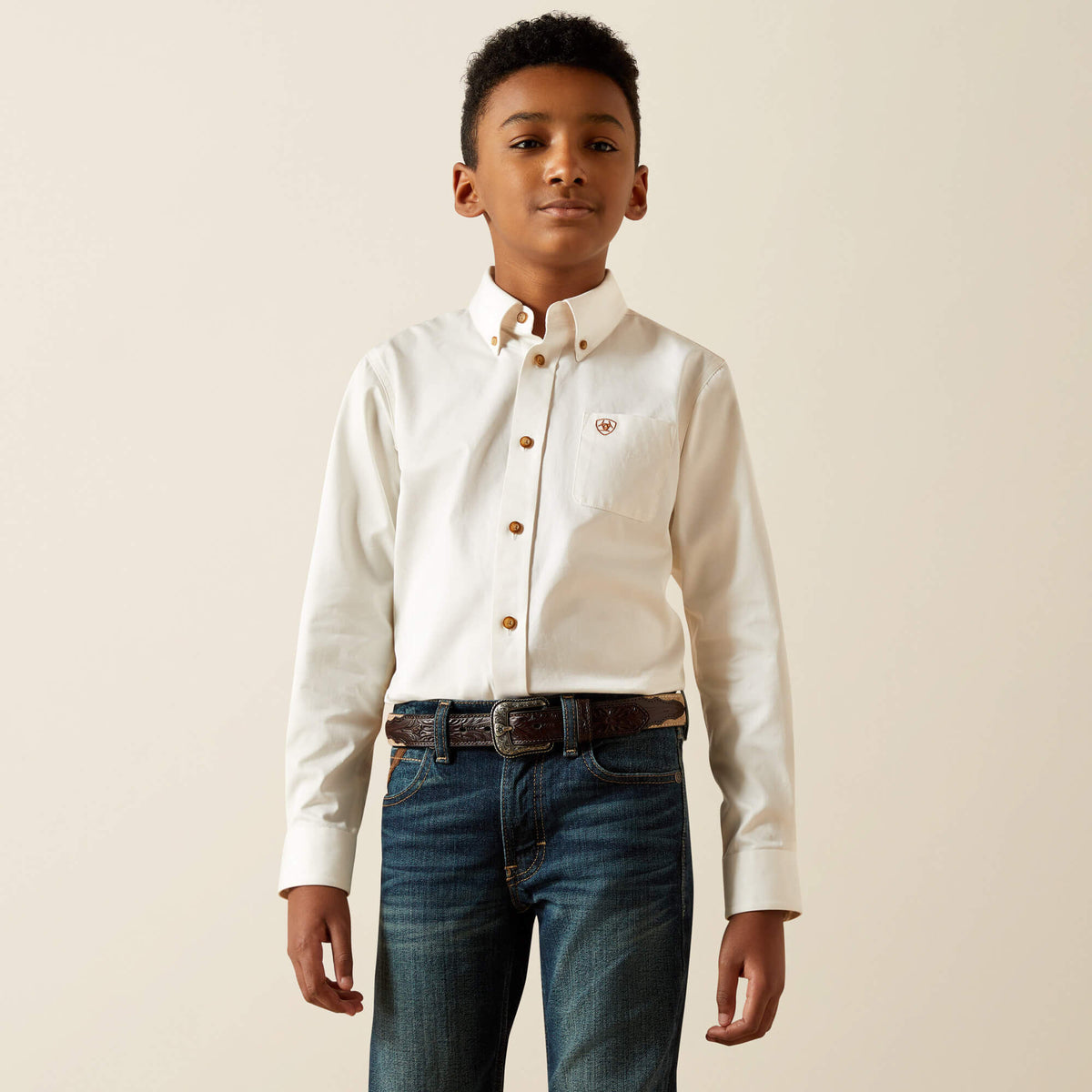 Ariat Recommended Solid Twill Classic Fit Shirt