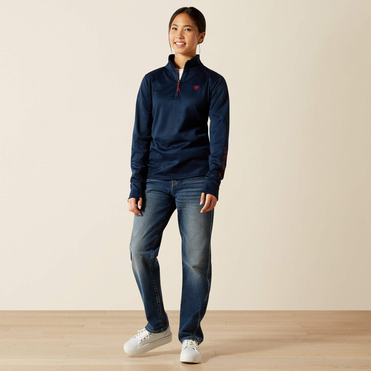 Ariat Top Pick Team EQ 1/2 Zip Pullover