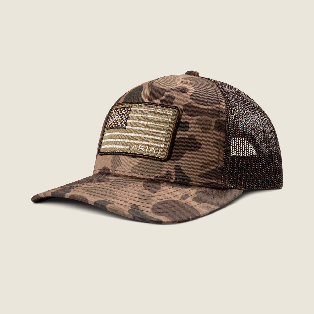 Ariat Quality Flag Patch Cap