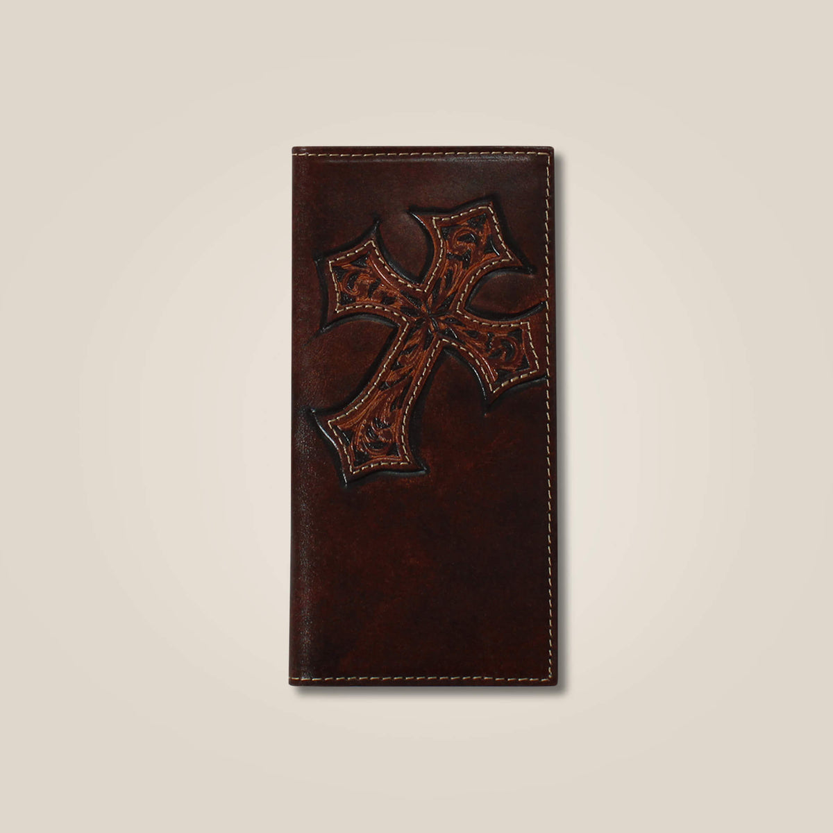 Ariat Trusted Cross embossed rodeo wallet