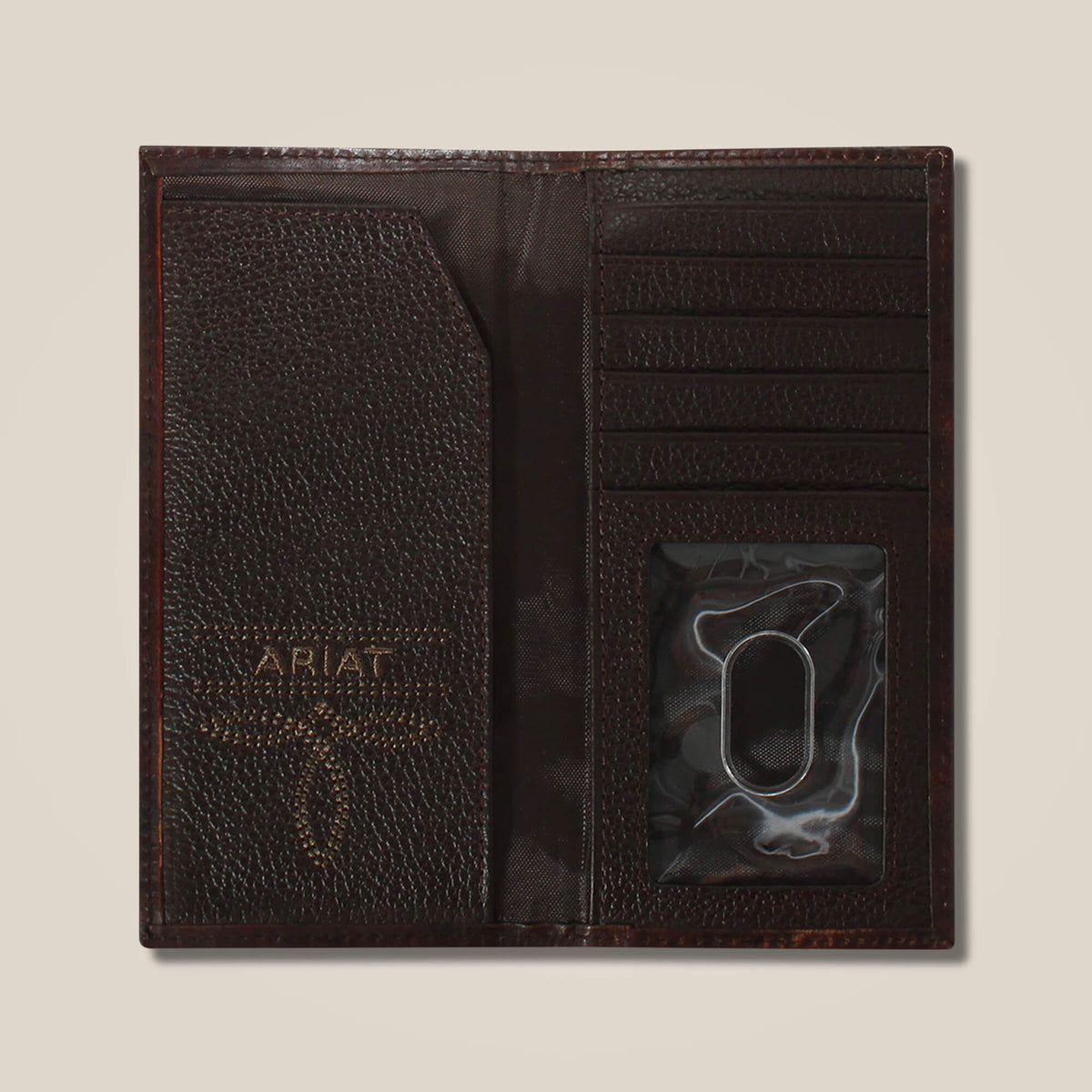 Ariat Trusted Cross embossed rodeo wallet