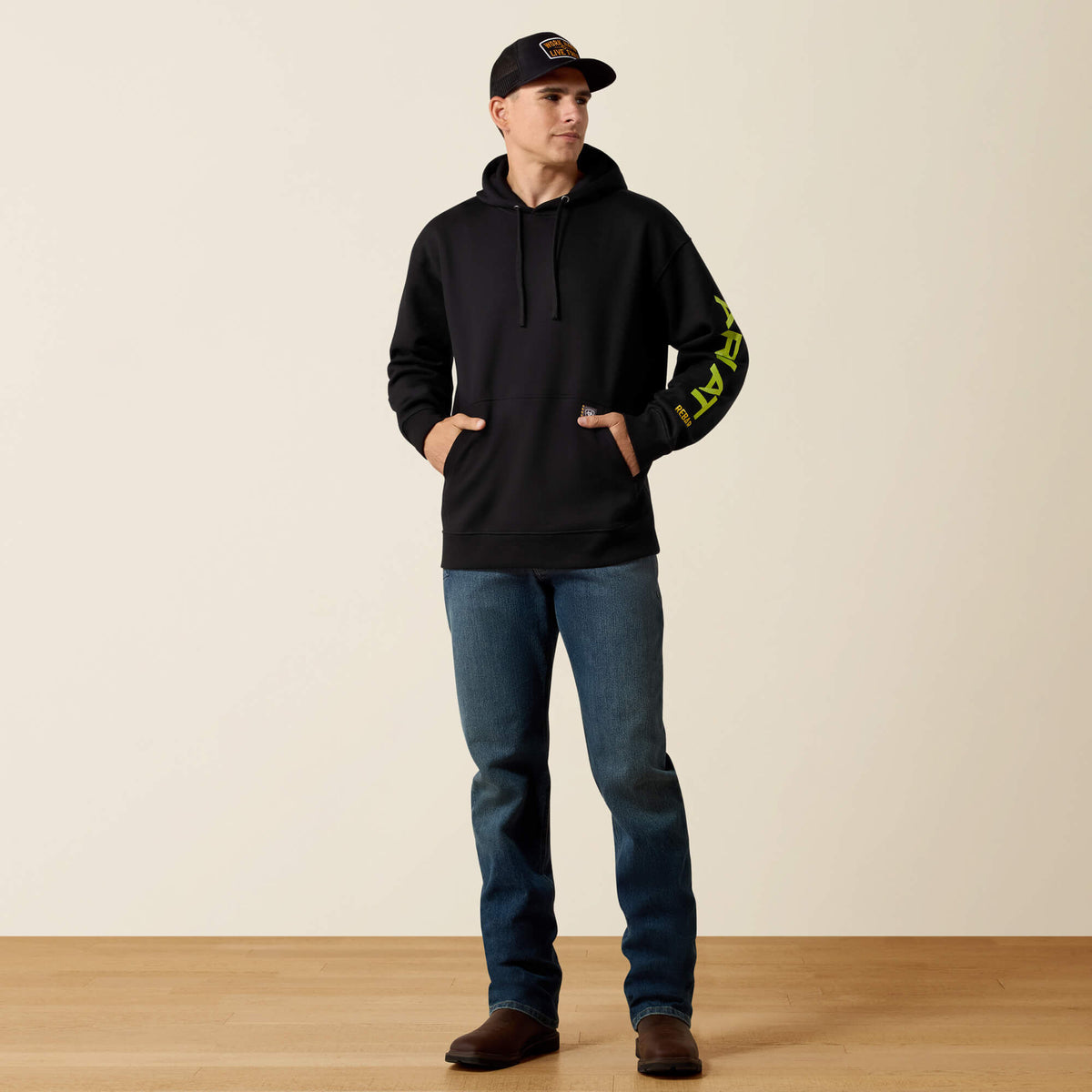 Ariat Deals Rebar Workman Graphic Hoodie