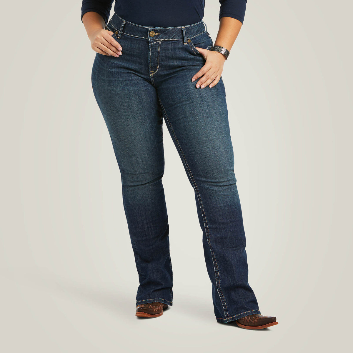 Ariat Sale Mid Rise Corinne Boot Cut Jeans