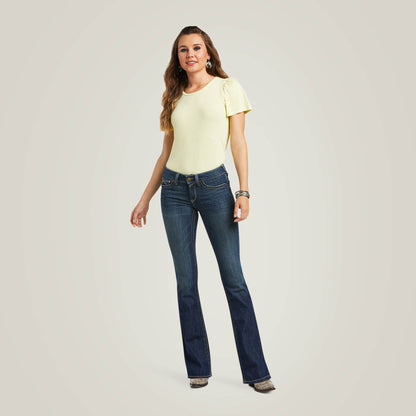 Ariat Sale Mid Rise Corinne Boot Cut Jeans