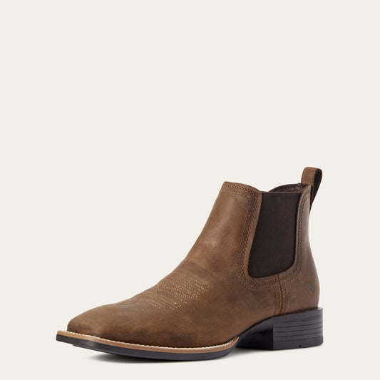 Ariat Premium Booker Chelsea Wide Square Toe Western Boot
