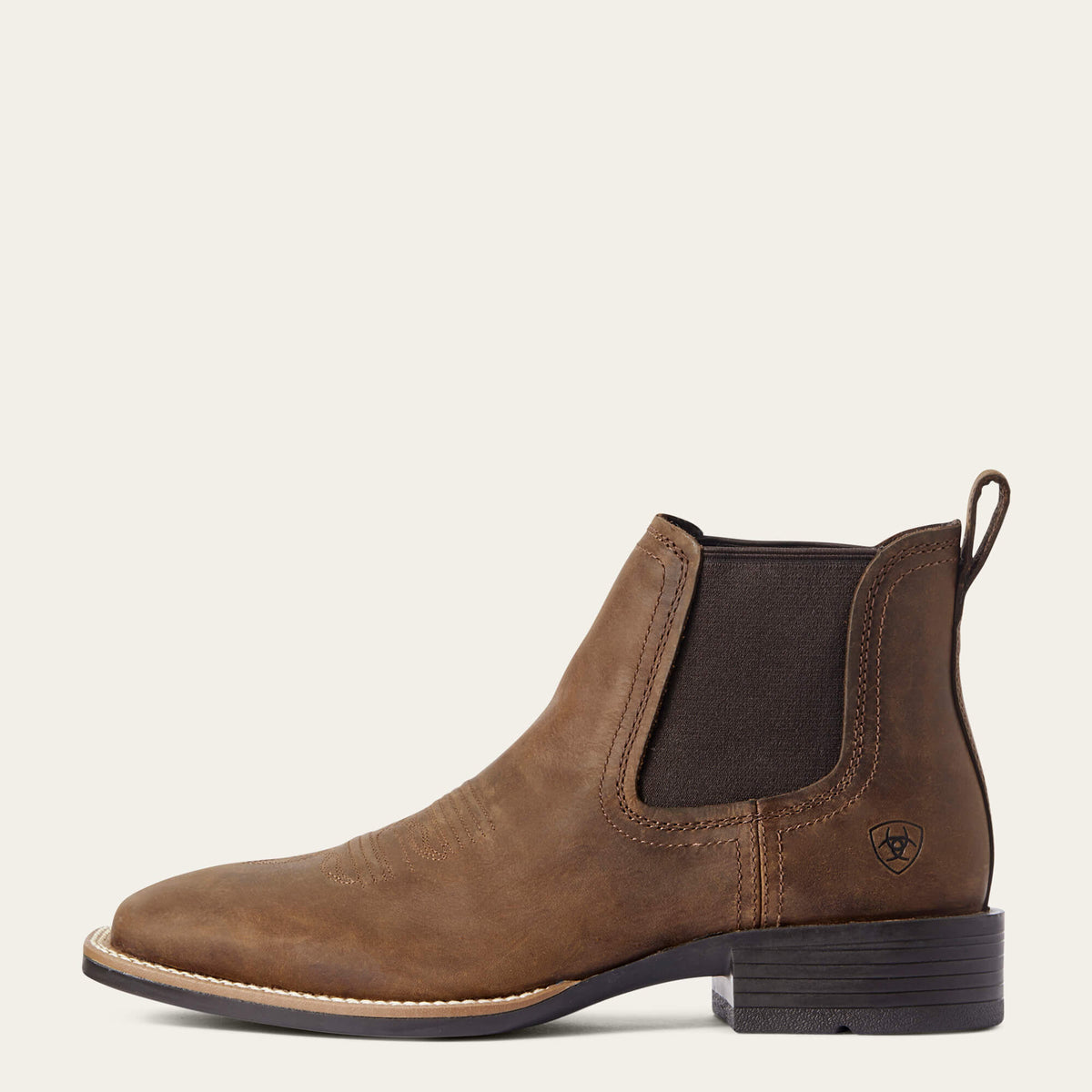 Ariat Premium Booker Chelsea Wide Square Toe Western Boot