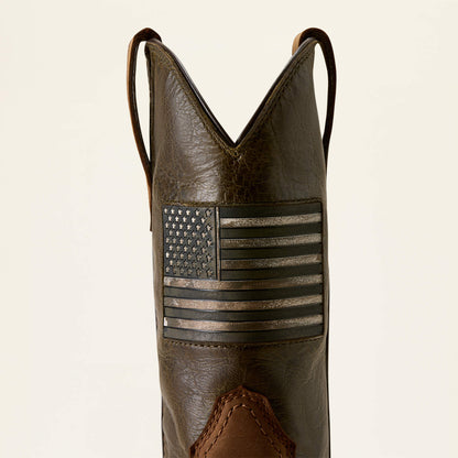 Ariat Great Value Activator Patriot Wide Square Toe Steel Toe Work Boot