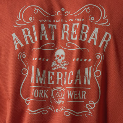 Ariat Hot Sale Rebar Heat Fighter Label Long Sleeve T-Shirt