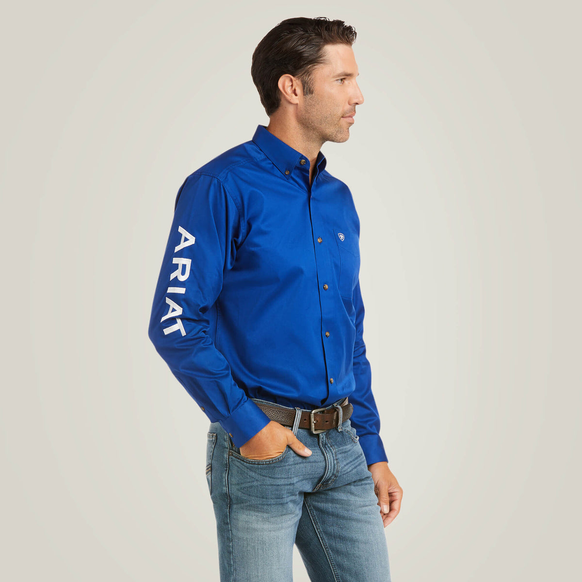 Ariat New Team Logo Twill Fitted Shirt