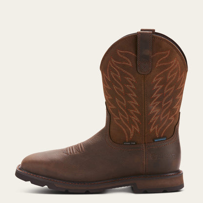 Ariat Sale Groundbreaker Wide Square Toe Waterproof Steel Toe Work Boot