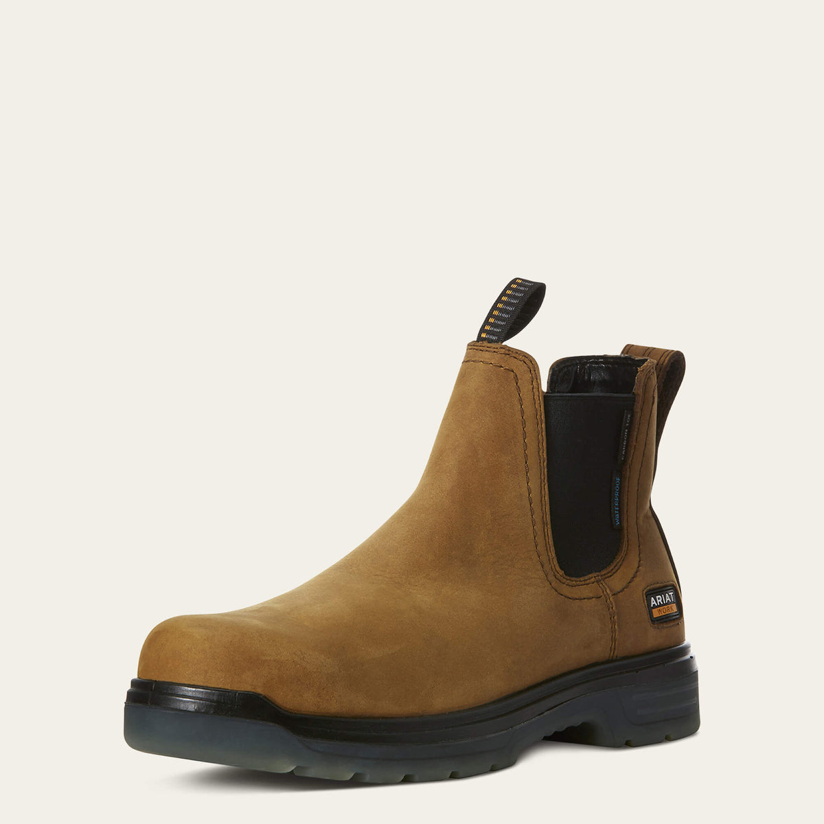 Ariat Quality Turbo Chelsea Waterproof Carbon Toe Work Boot