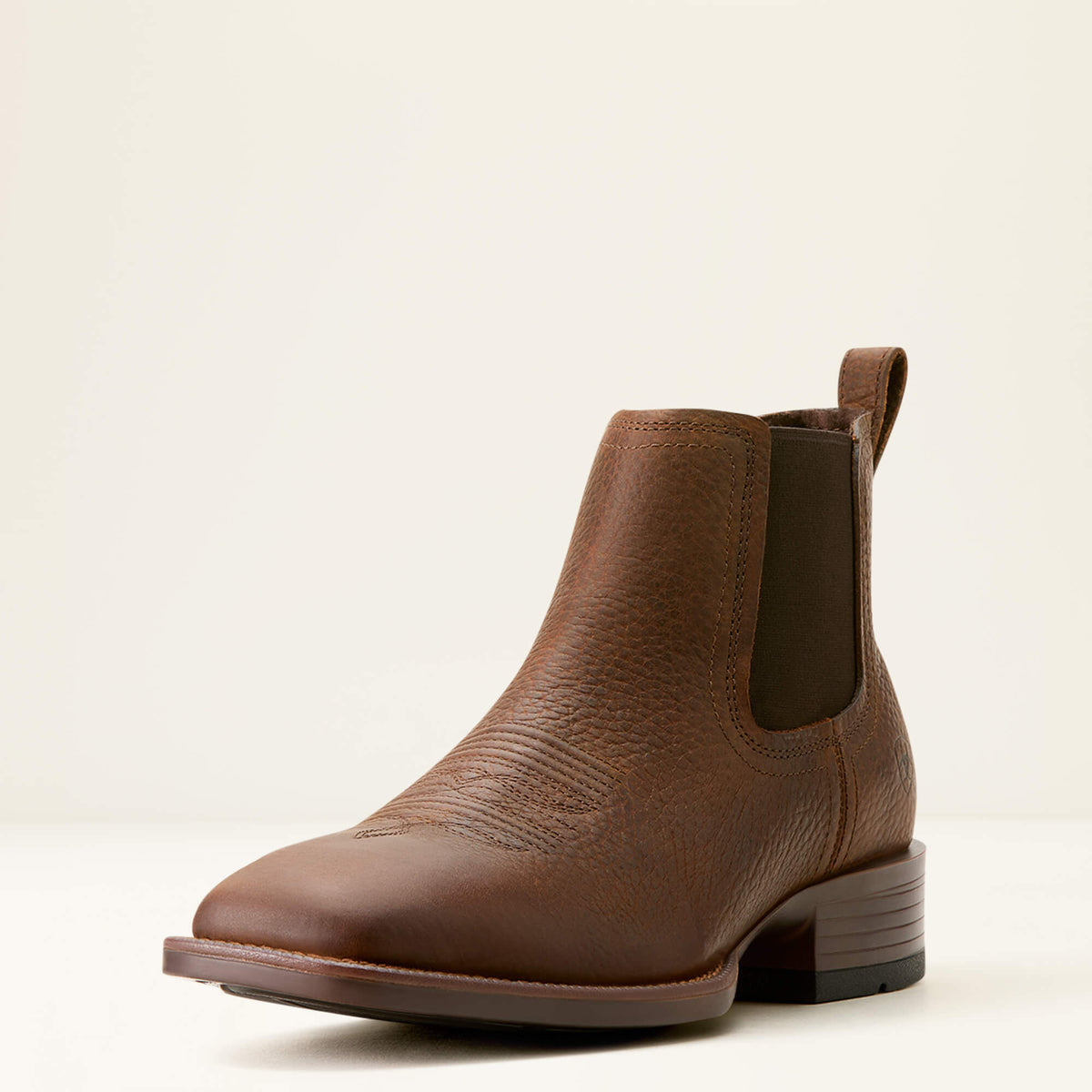 Ariat Latest Booker Chelsea Wide Square Toe Western Boot