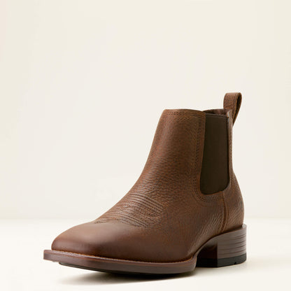 Ariat Latest Booker Chelsea Wide Square Toe Western Boot
