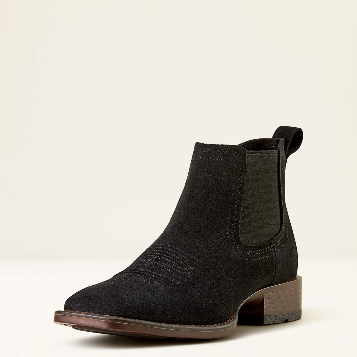 Ariat Popular Booker Chelsea Wide Square Toe Western Boot