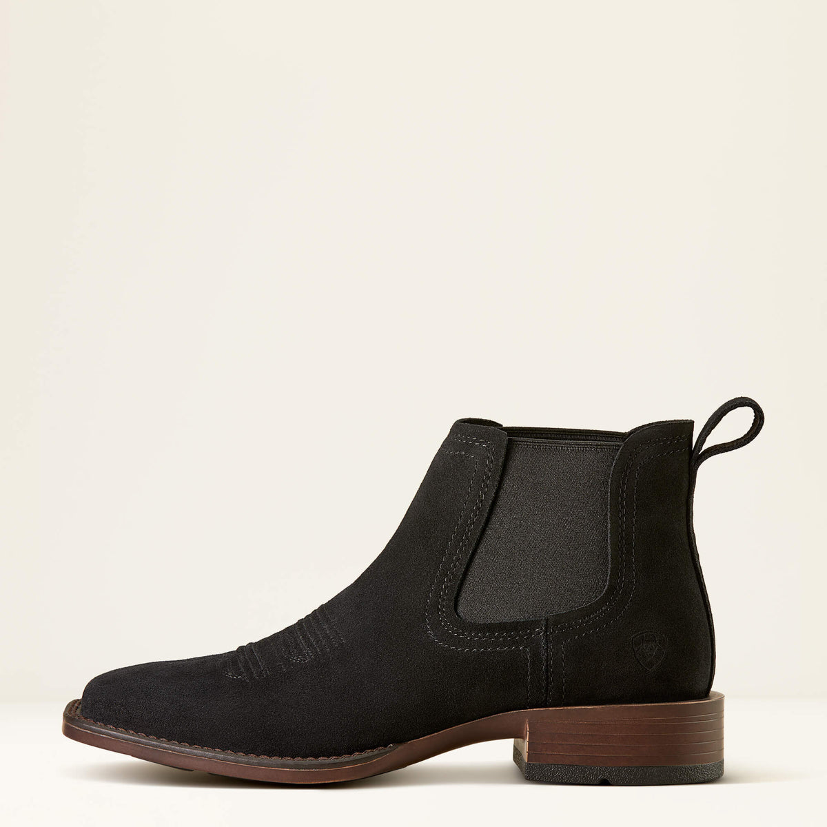 Ariat Popular Booker Chelsea Wide Square Toe Western Boot