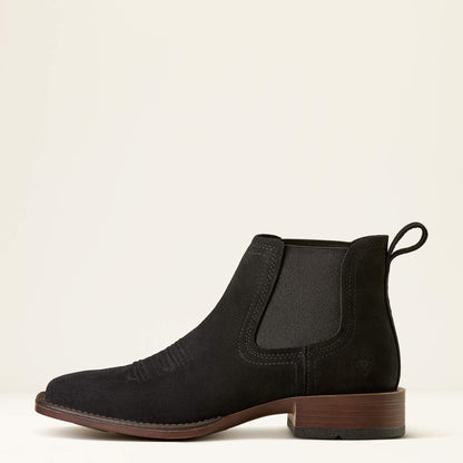Ariat Popular Booker Chelsea Wide Square Toe Western Boot