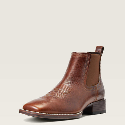 Ariat Premium Booker Chelsea Wide Square Toe Western Boot