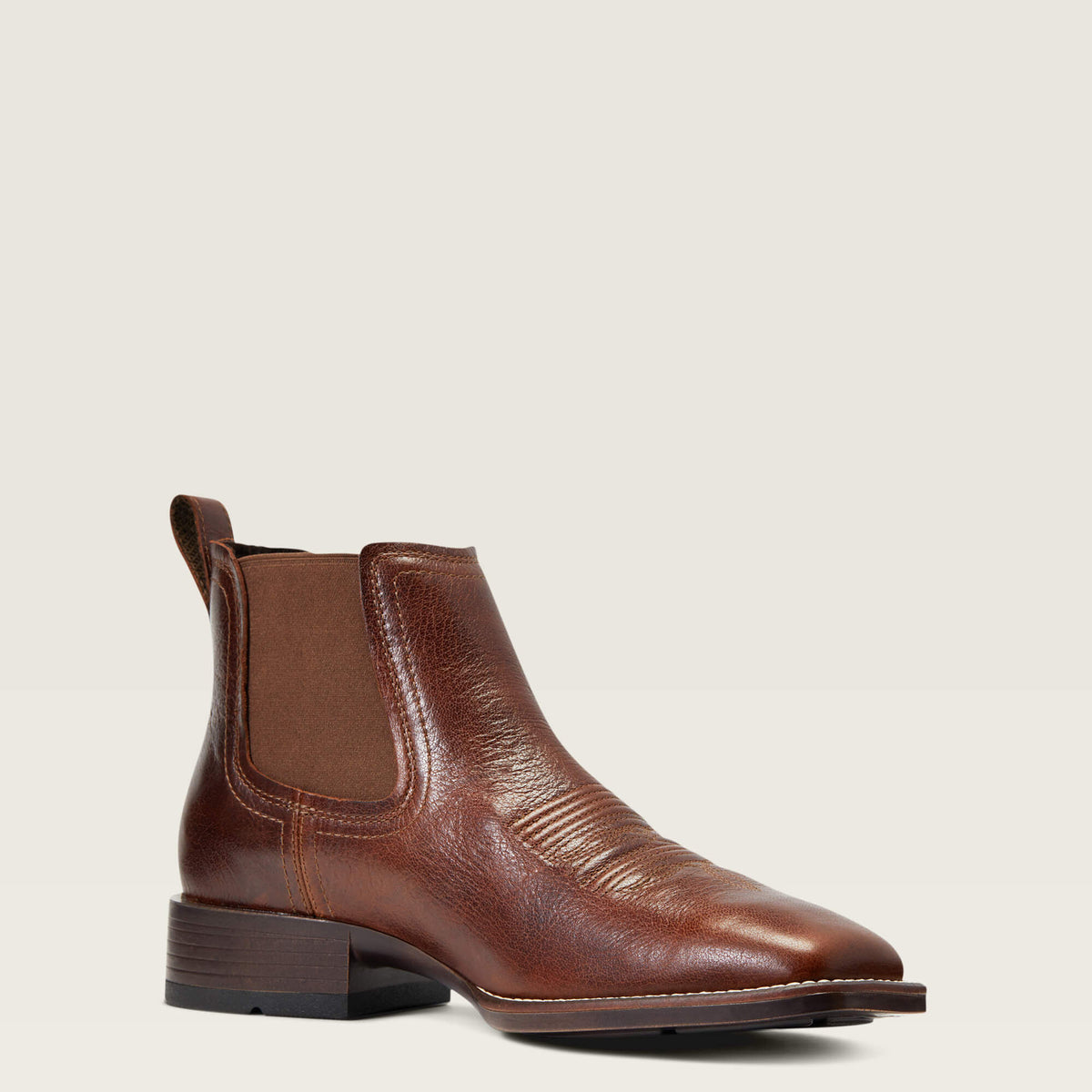 Ariat Premium Booker Chelsea Wide Square Toe Western Boot