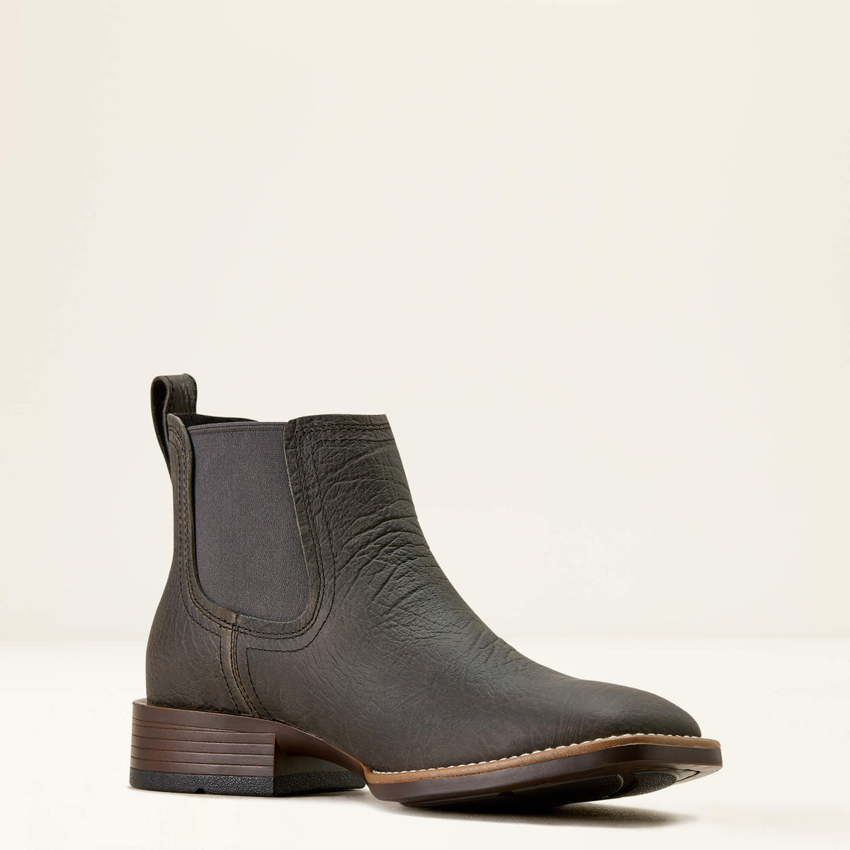 Ariat Quality Booker Chelsea Wide Square Toe Western Boot