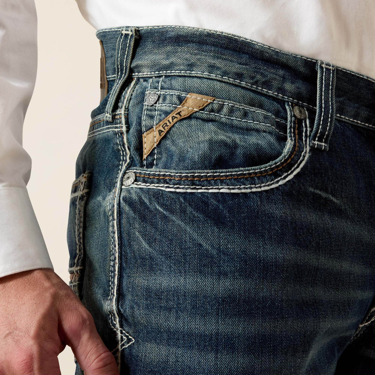 Ariat Smart Buy M4 Relaxed Coltrane Boot Cut Jean