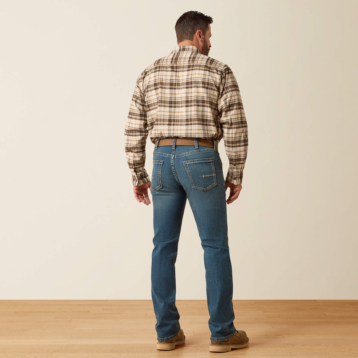 Ariat Great Value Men's Slim Fit Work Pants - Rebar Denim